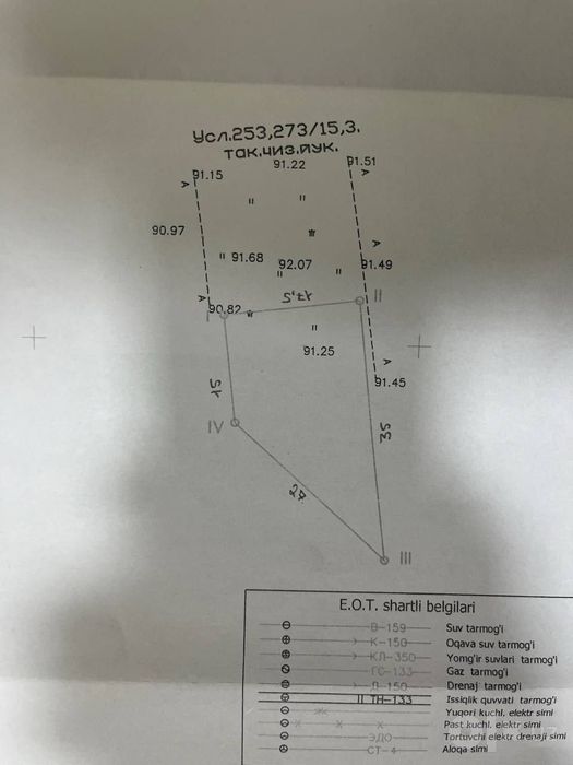 Янгихаёт Тумани Олчазор,Шокир арык кучасида ЕР УЧАСТКАСИ Сотилади!