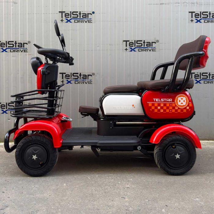 Електрическа четириколка TELSTAR Престиж 1500W 48V 23Ah триместна