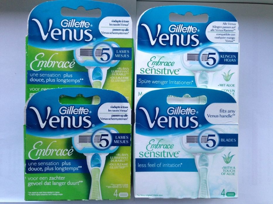 (Жилет)Gillette Venus Embrace, Embrace Sensitive, Venus Swir , Breeze