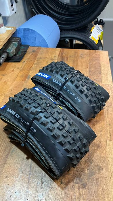 Set anvelope bicicleta Michelin Wild AM2 Competition TLR 29x2.60