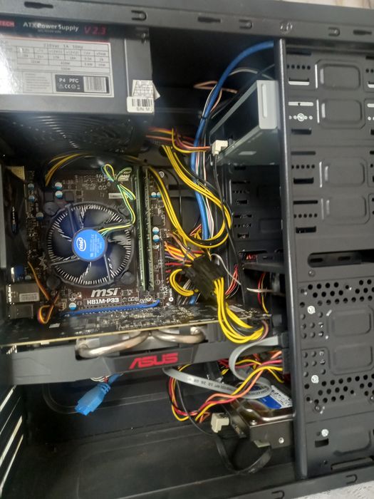 Компютър Intel® Xeon® E3-1231v3  16gb SSD ASUS RX 470 Mining