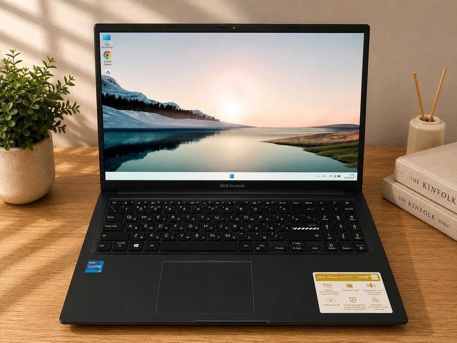 Ноутбук для работы ASUS VivoBook 15 / Core i3-1215U / 8GB / 512GB SSD