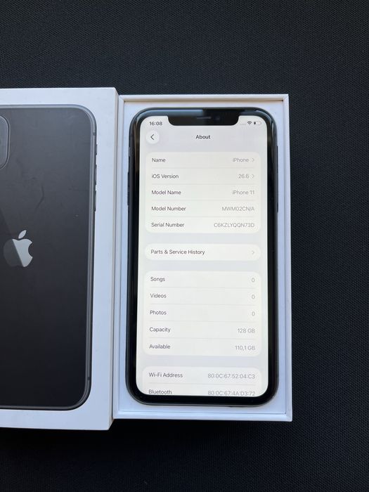Iphone 11 128gb 100%