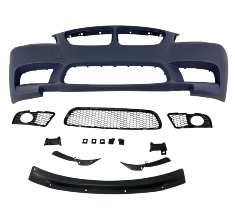 Предна Броня BMW БМВ F10 F11 Ф10 Ф11 – M5 Отвори Халогени НА СКЛАД!!