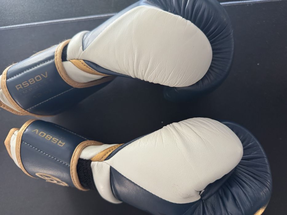 Manusi de box Rival rs80v 12 oz si tibiere knockout