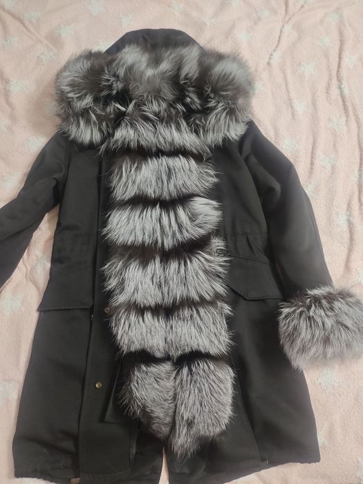 Парка меховая зимняя