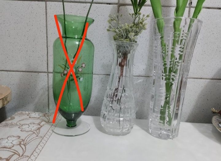 Вазы СССР и хрустальная пепельница СССР