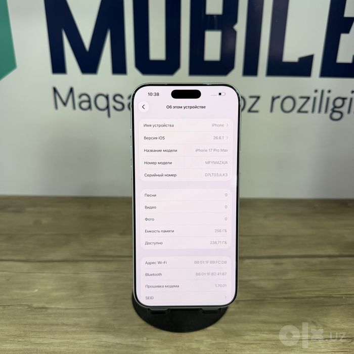 Iphone 17 Pro 256gb Silver