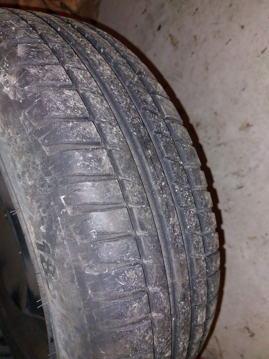 Летни гуми дот 8/25 г. 185/65 R 15 със железни джанти 4 бр