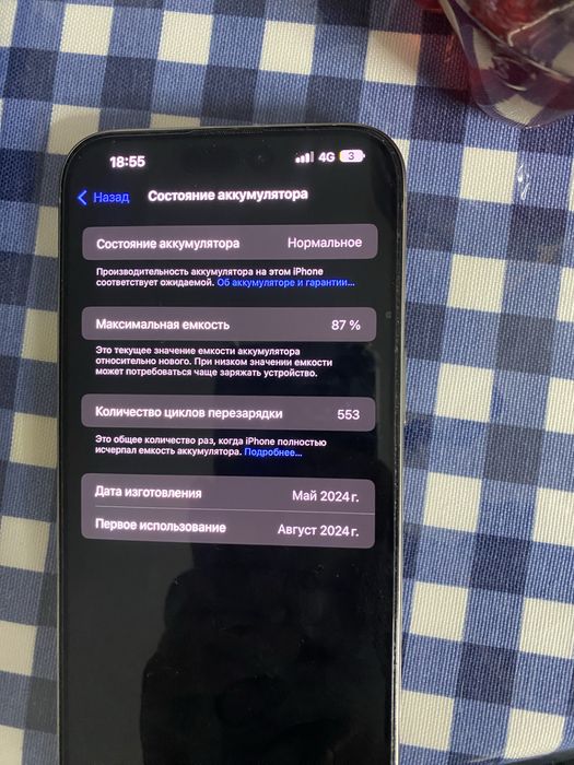 Айфон 15 про макс, 256 гб.