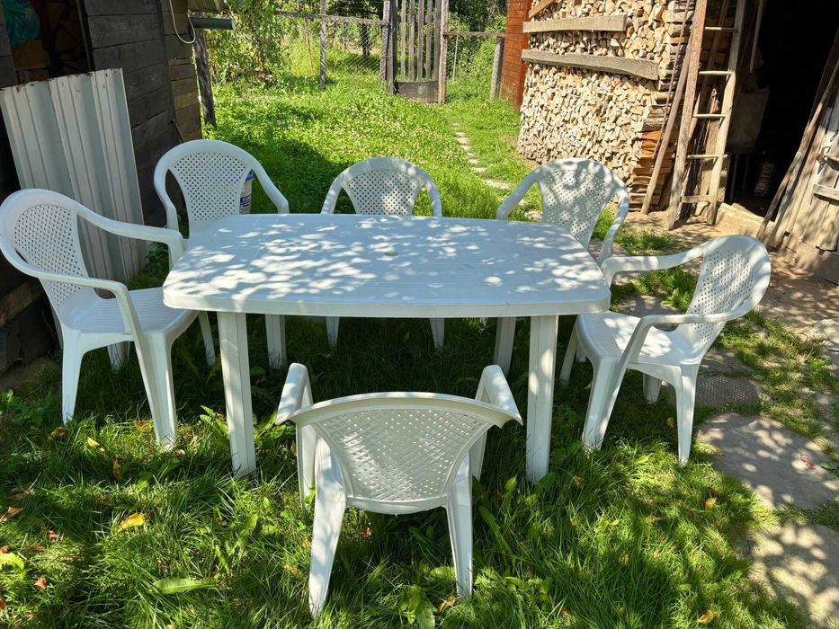 Masa si scaune pentru gradina