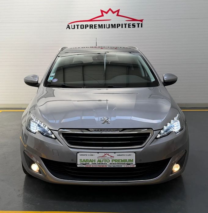 Peugeot 308 1.2i/130cp/Panoramic/GTLINE/Cutie manuala/Garantie12luni/Rate