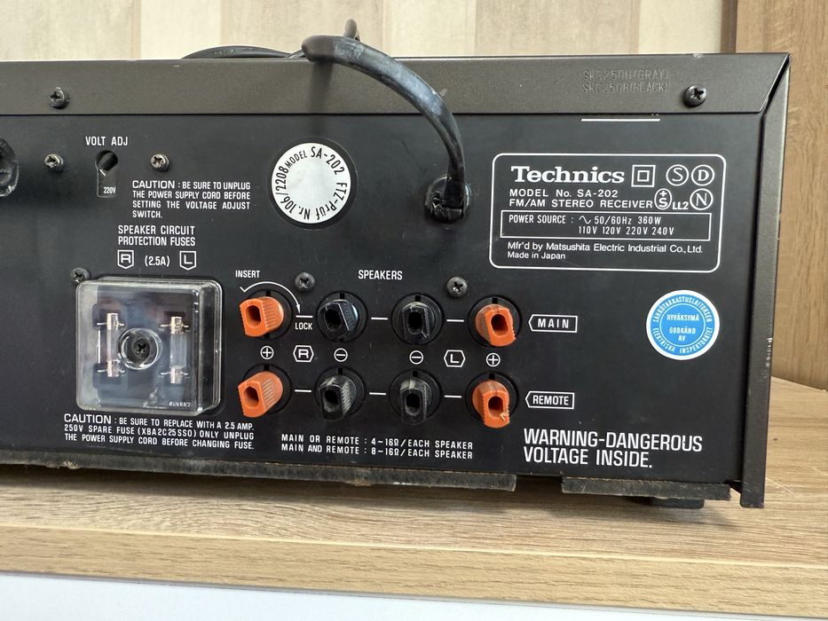 Technics SA-202 стерео