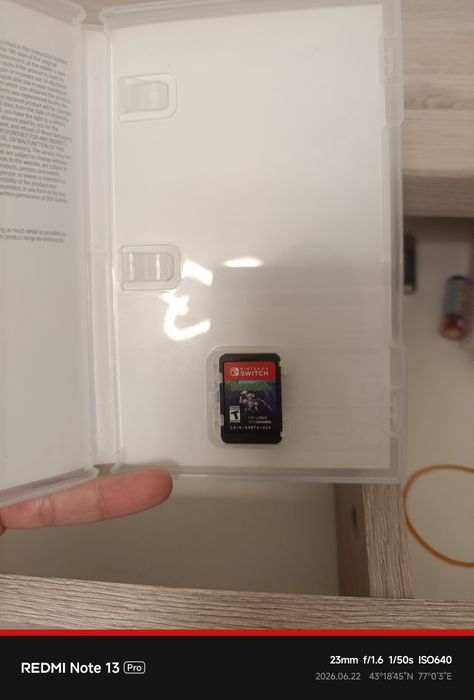 Картридж Nintendo Switch