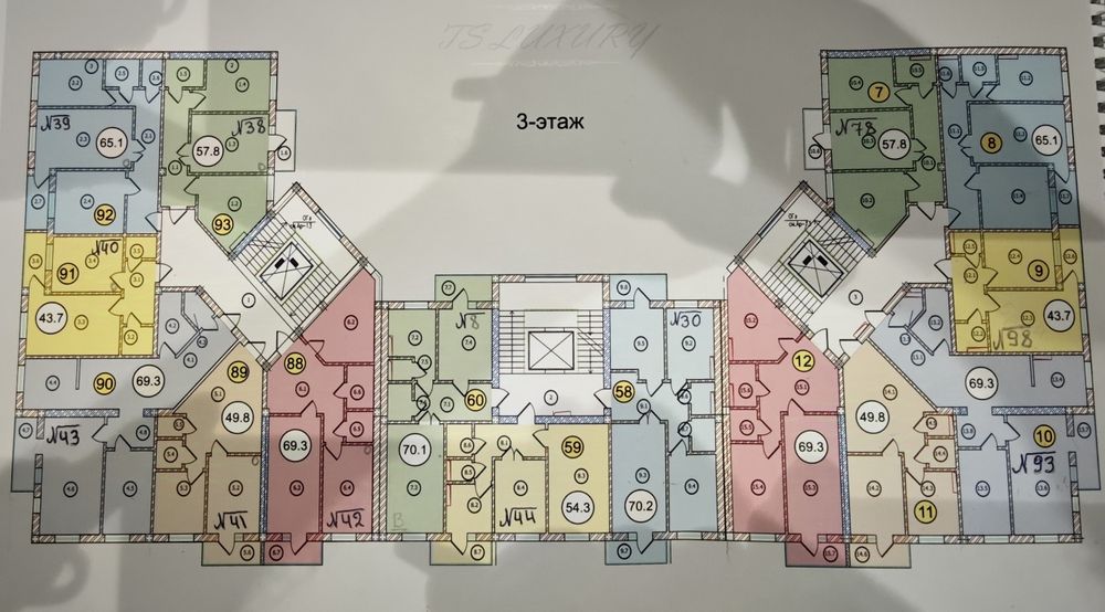 Чирчиқ шаҳрида новостройкада 2 та хонадон сотилмоқда