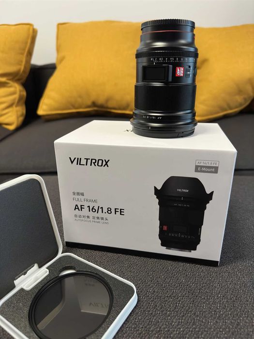 Viltrox 16mm F1.8 AF STM Obiectiv Foto Mirrorless Montura Sony FE