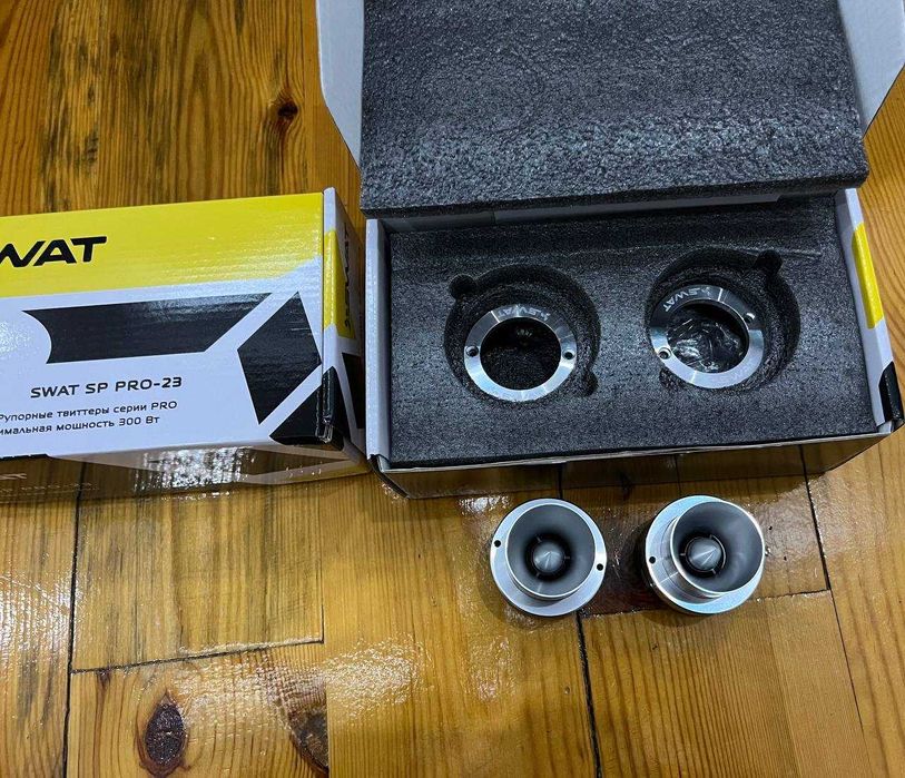 Стойки на Спарк + Рупоры SWAT
