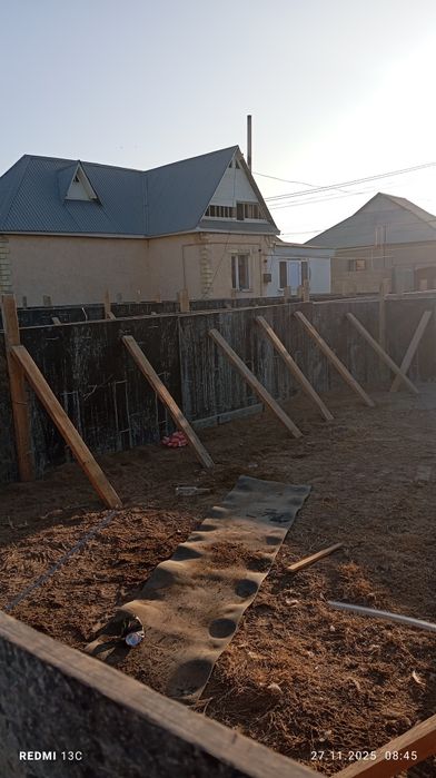 Үйдің ірге тасын құиамыз. Сапалы бетон