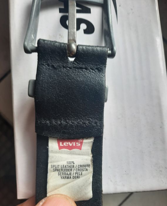 Колан Levis от чиста кожа