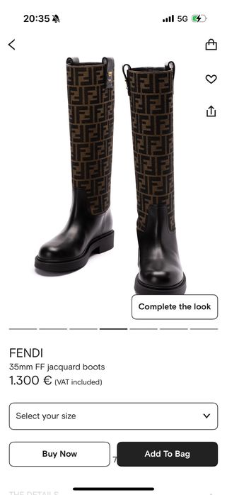 Оригинални ботуши Fendi ПРОМО 1600