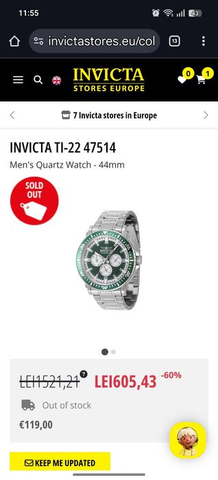 ceas invicta titanium