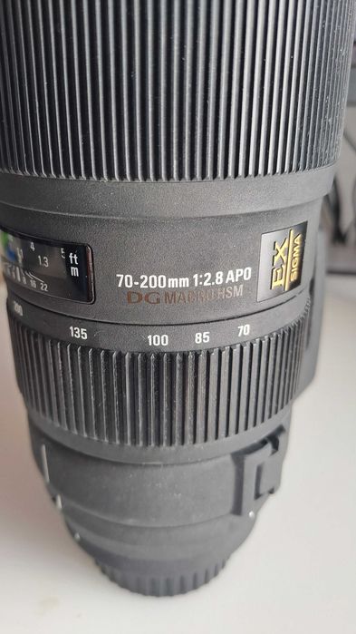 Vand obiectiv foto Sigma 70-200 f2.8 EX GD Macro HSM pt Nikon
