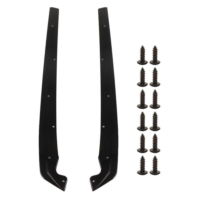 Set 2 Prelungiri Bara spate compatibile cu BMW Seria 5 G30/G31 negru lucios