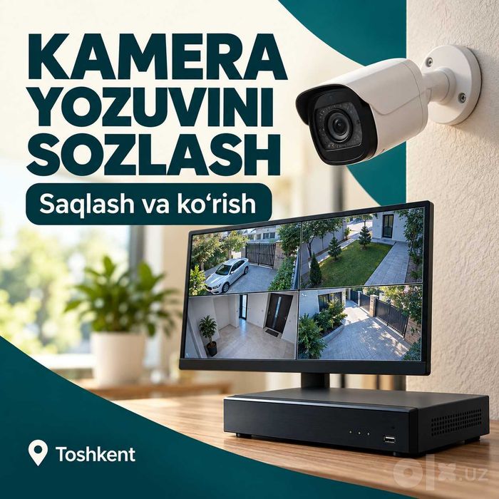 Kamera video yozuvini sozlash — Toshkent