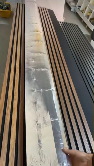 Акустичен Стенен Панел | Материал: MDF | Цвят: Орех и други цветове