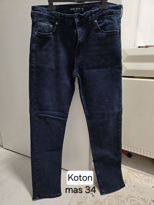 Lot haine 4 pulovere, 3 tricouri, blugi Koton toate la 100 lei