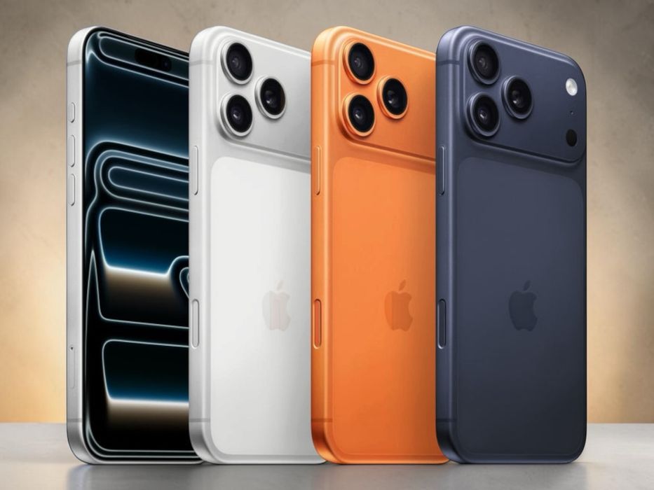 Apple iPhone 17 Pro 256GB Cosmic Orange / Deep Blue / Silver НЕРАЗПЕЧАТАНИ! Гаранция!