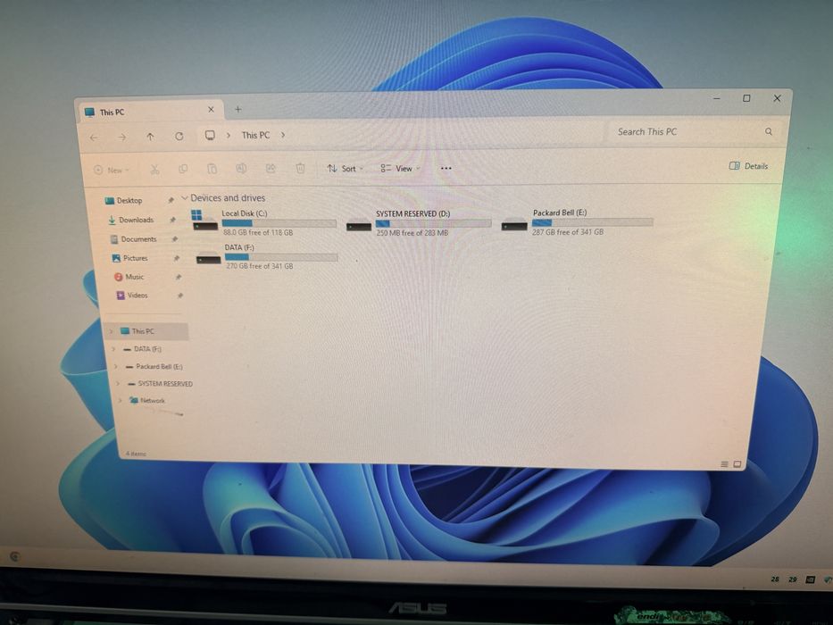 Gaming pc i5 gen 7 video 1080 de 8 g mem 16 giga ssd + hdd -1900ron