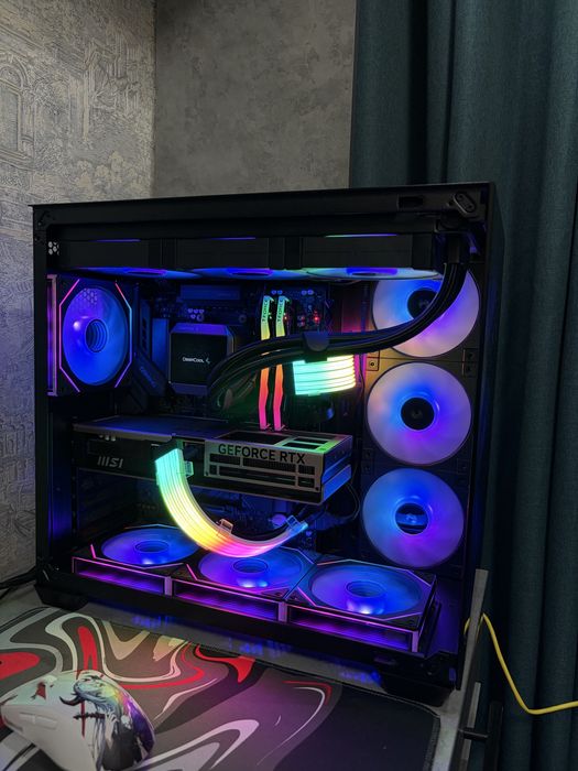 ryzen 7 9800x3d rtx 5070TI #сборка #компьютер #gamingpc #kompyuter