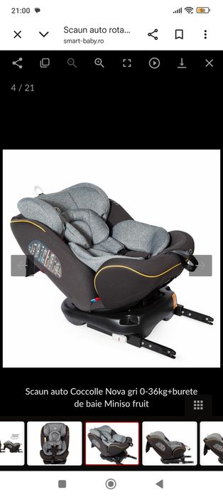 Scaun auto Cocolle Nova