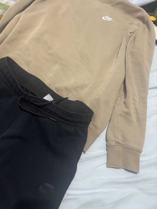 Nike Techfleece долнище M + Nike блузa S