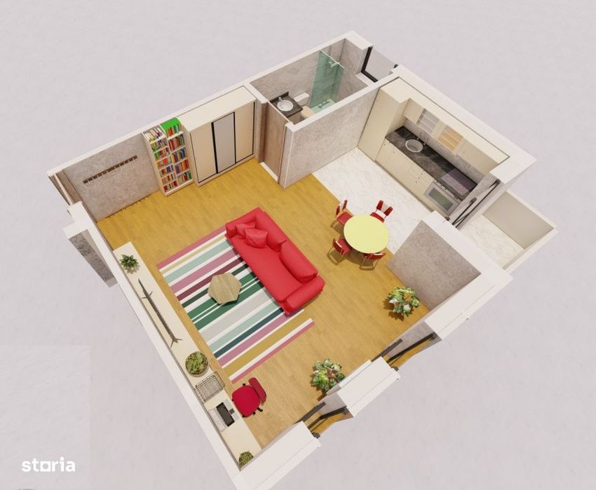 IMI Residence - Comision 0 - Apartament cu o camera, 38 mp - loc parca