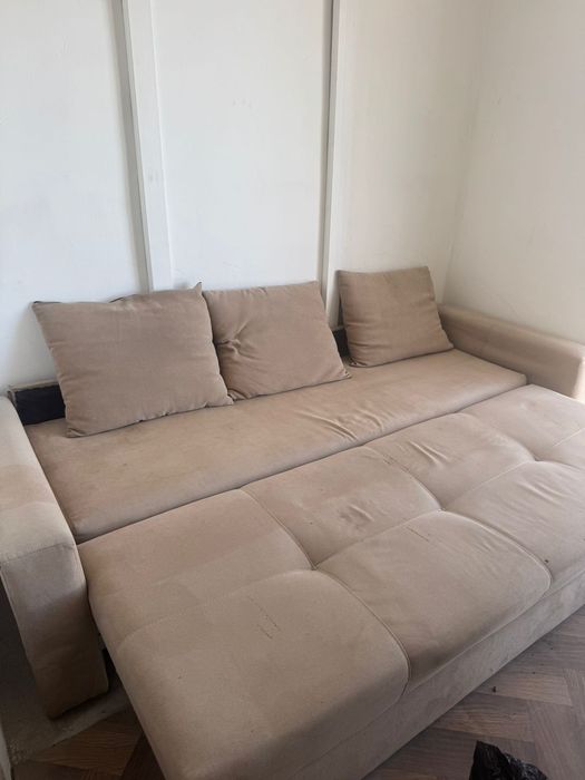 Диван трёхместный б/у