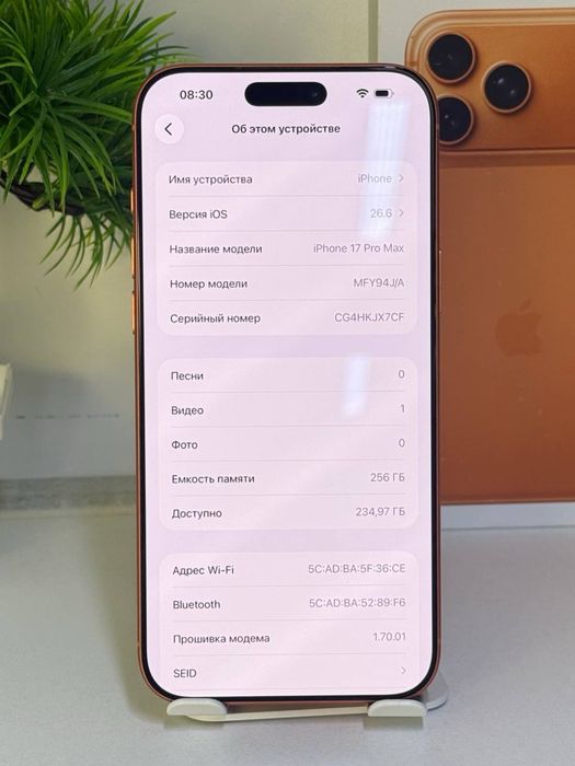 iPhone 17 Pro Max E-sim