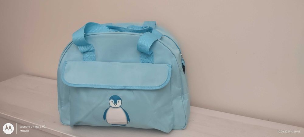 Бебешка чанта за път и разходка