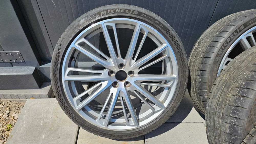 Jante Aliaj VOLVO OEM + Cauciucuri Vara 245 / 35 / R21