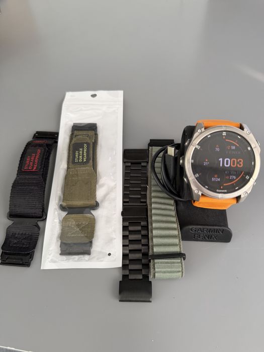 Garmin Fenix 8 Amoled/Sapphire/Titanium 51mm