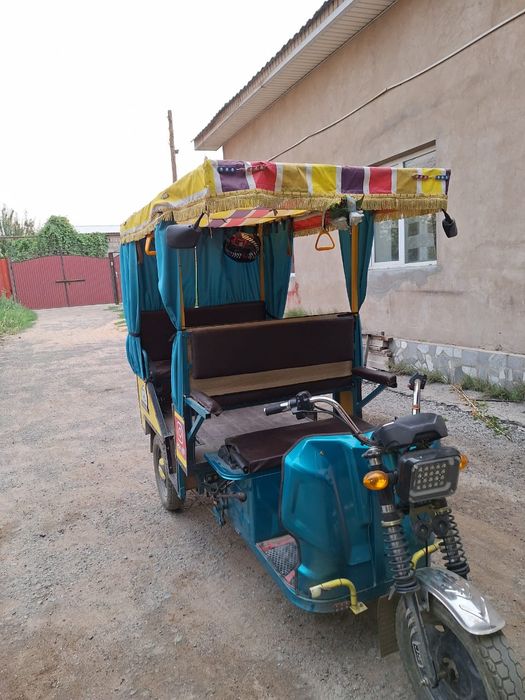 Рикше мотоцикл электрический