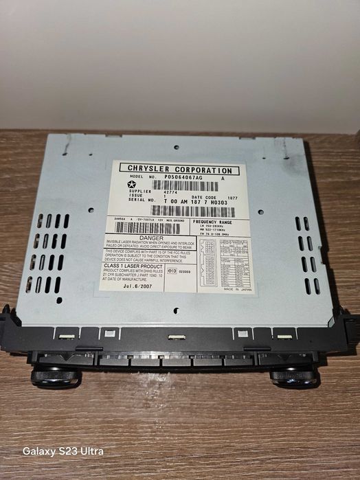 CD-Player /Amplificator Audio 4x45W /Radio - Dodge Caliber 2007 - 2020