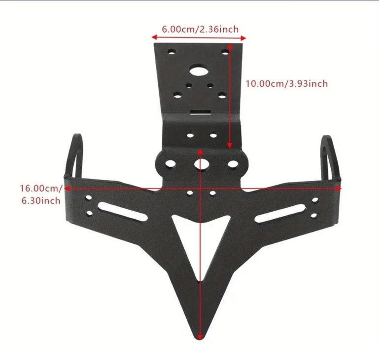 Стойка за номер на мотоциклет Yamaha MT 07 ,  FZ 07