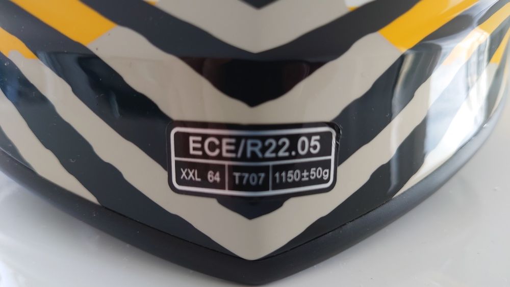 Индуру Крос мото ATV каска MADHEAD 1150 gr.  XXL 64 - M.L.XL. FOX очил