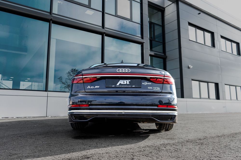 Audi A8 D5 /8N/ 2018-2022 ABT Заден Дифузьор