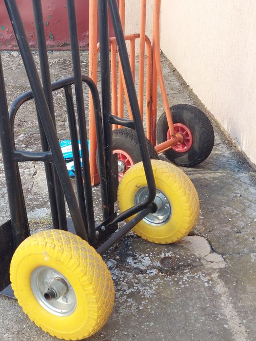 Cărucior liza transport marfă cu extensie pliabila roti bune