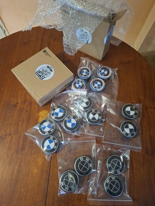 Плаващи / самоцентриращи капачки за джанти БМВ 68мм