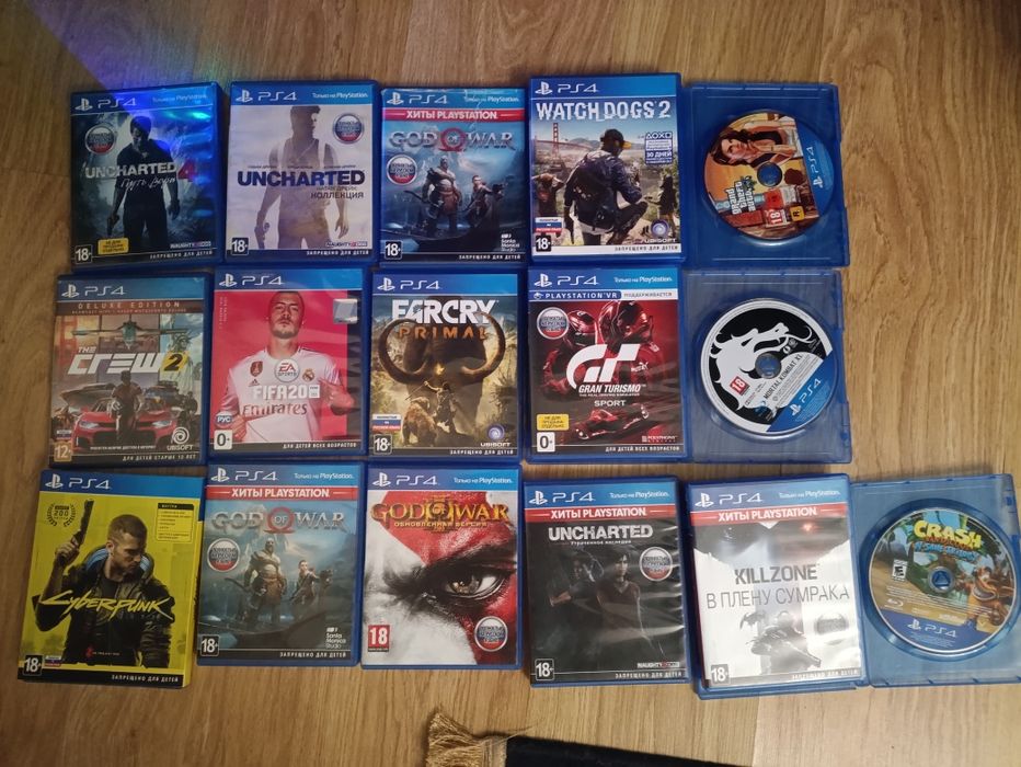 диски playstation 4/5