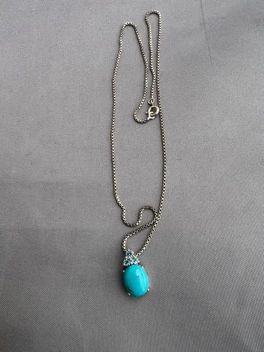 Pandantiv si lant din argint